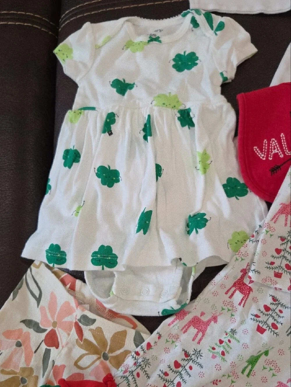 Huge Lot Girl Baby Holiday Bundle Xmas 3 - 6mts